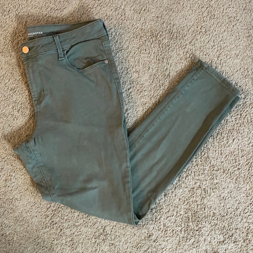 Old Navy Rockstar Mid Rise Jeans